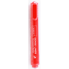 Marlin Red Dense Liner Permanent Marker